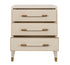 Roma 3 Drawer Bedside Table